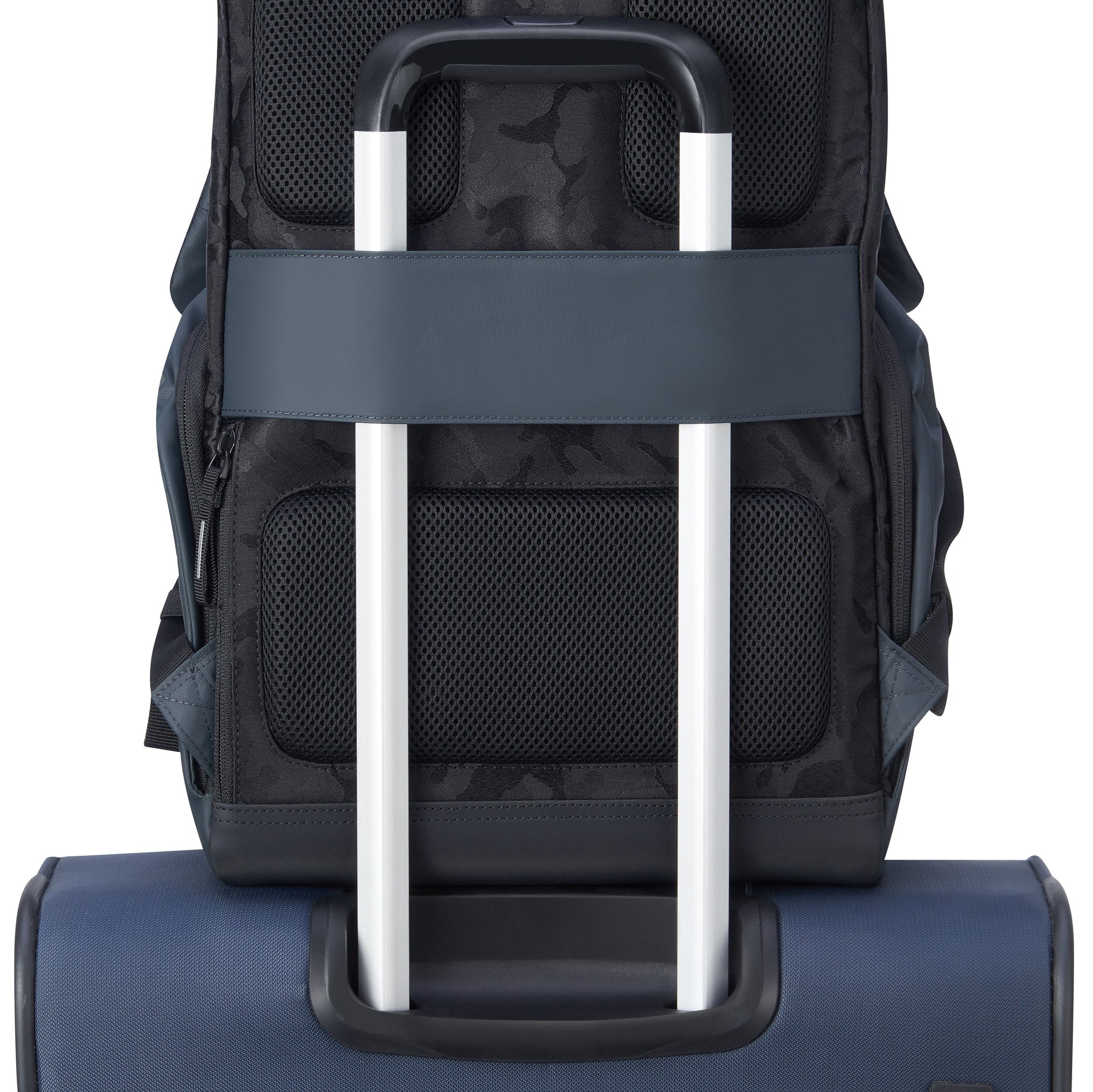 DELSEY SECURFLAP BACKPACK 15" BLACK CAMOUFLAGE -00202061010 BLACK CAMO - Jashanmal Home