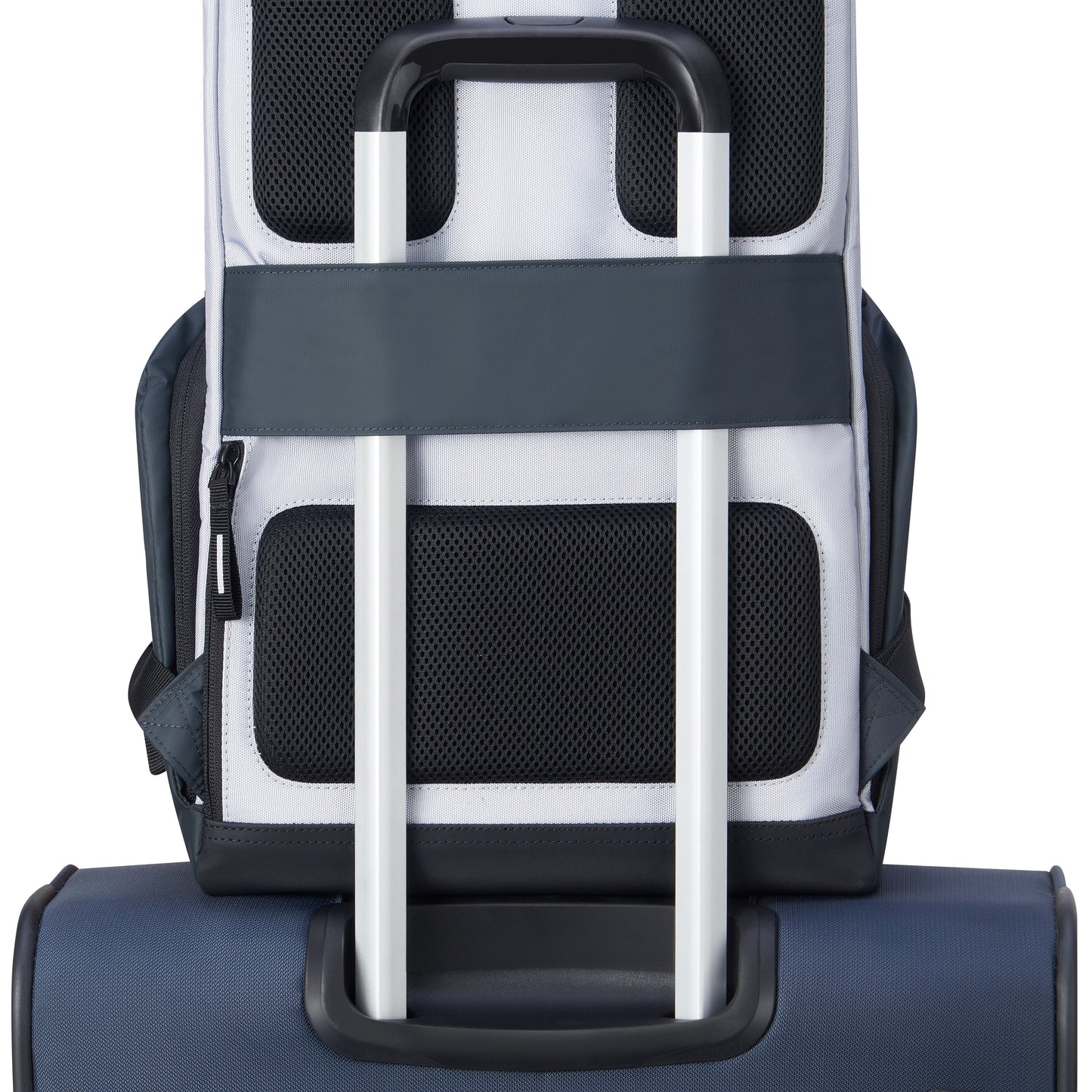 DELSEY SECURFLAP BACKPACK 15" SILVER -00202061011 SILVER - Jashanmal Home