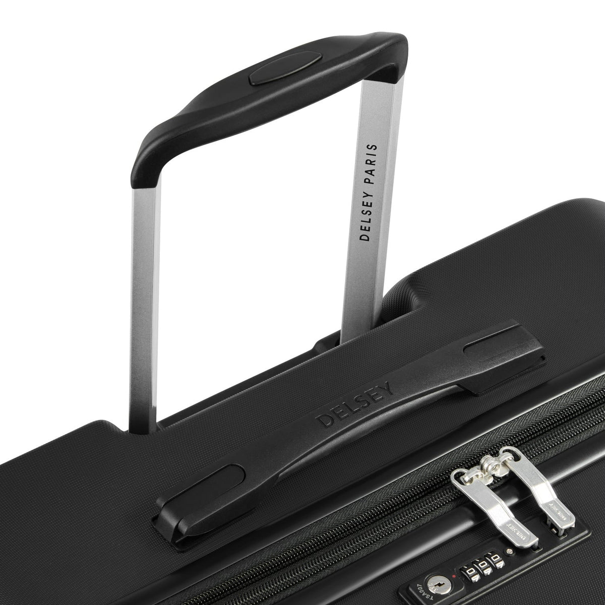Delsey Paris Christine مجموعة أمتعة قابلة للتوسيع من 3 قطع باللون الأسود