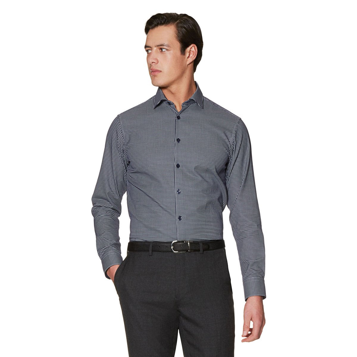 T.M.Lewin-3D-Text-Smart-Casual-Shirt-Navy-71977-000