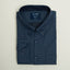 قميص INDIGO DOGTOTH SLIM FIT NAVY SINGLE CUFF