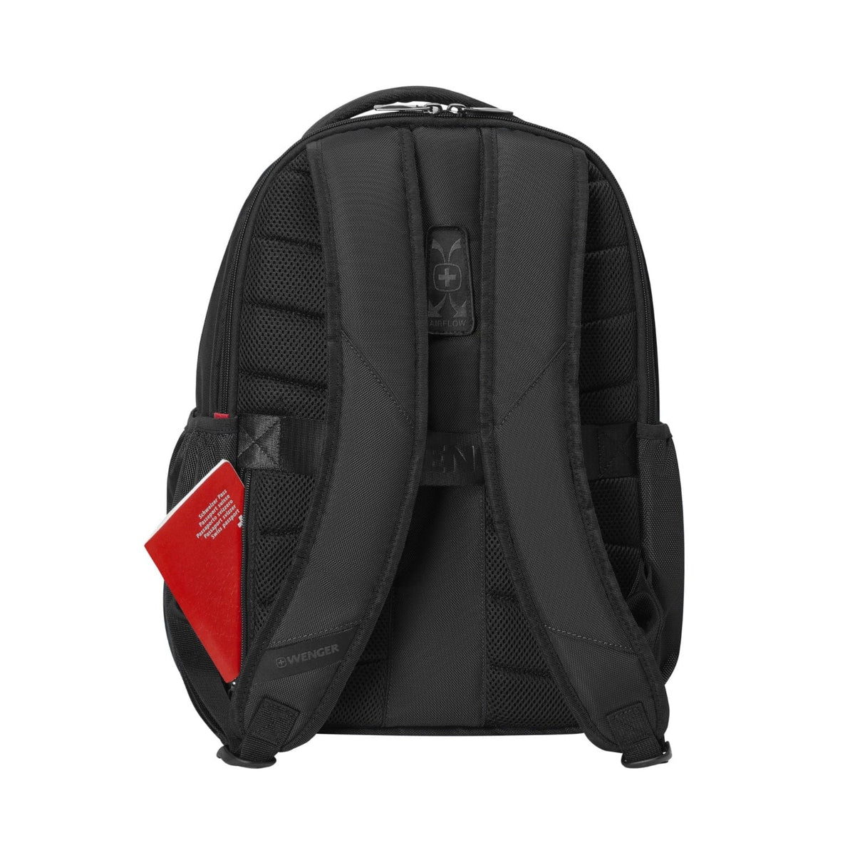 حقيبة ظهر Wenger XE Professional للكمبيوتر المحمول مقاس 15.6 بوصة مع جيب للكمبيوتر اللوحي باللون الأسود - 612739