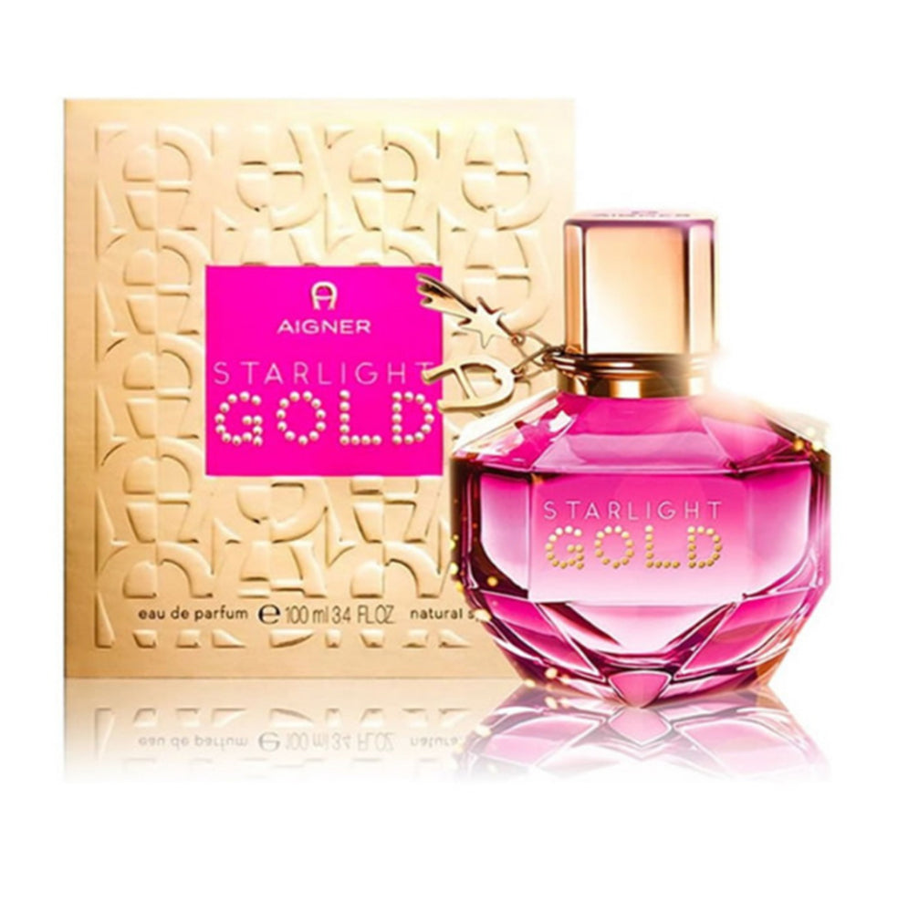 عطر اجنر ستارلايت جولد للنساء، أو دو برفوم، 100 مل، بخاخ طبيعي