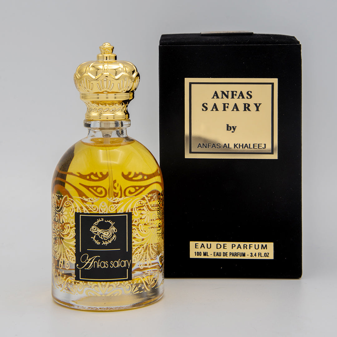 أنفاس الخليج-أنفاس سفاري
 ماء عطر 100 مل بخاخ طبيعي للجنسين