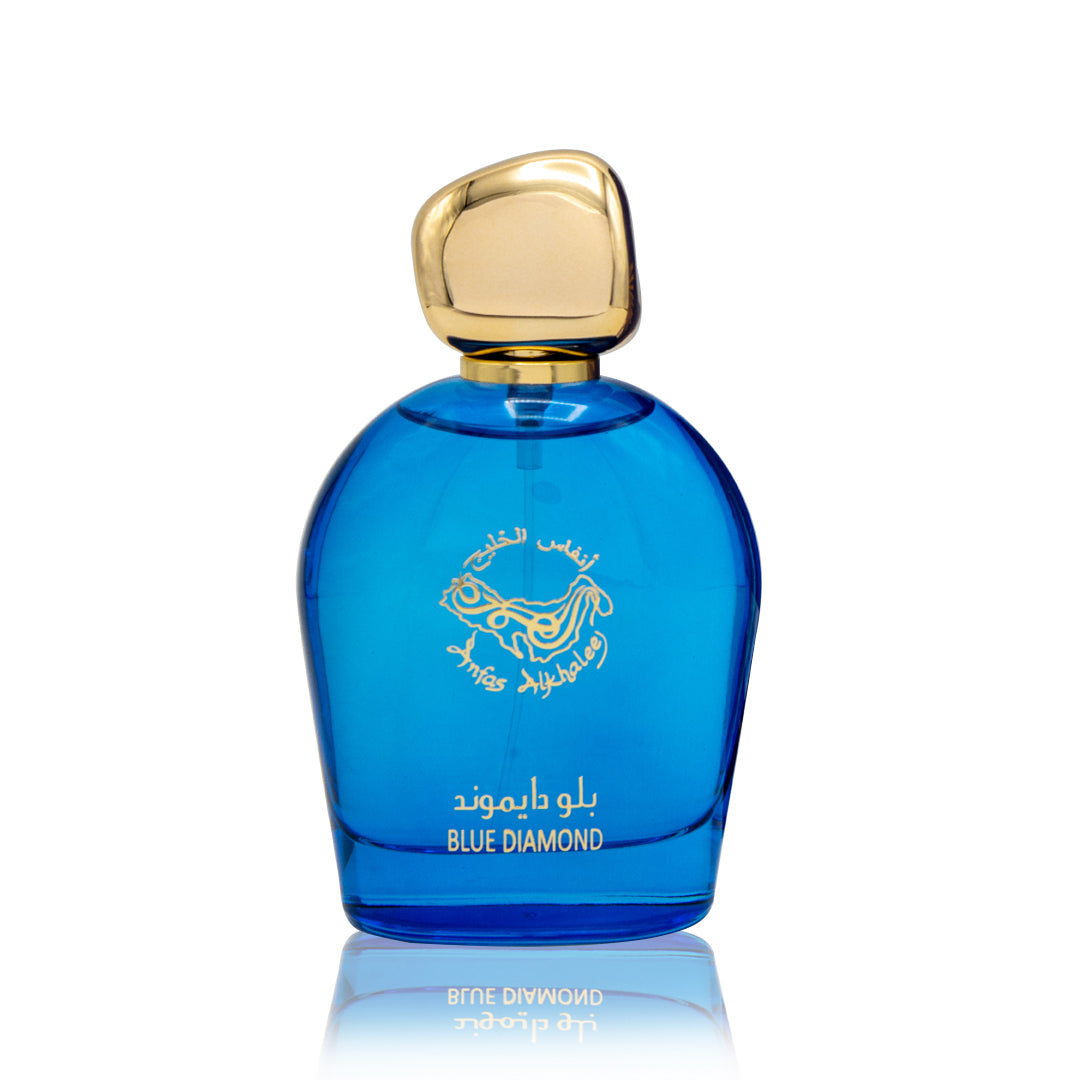 ANFAS ALKHALEEJ-BLUE DIAMOND
EAU DE PARFUM 100ml UNISEX NATURAL SPRAY

