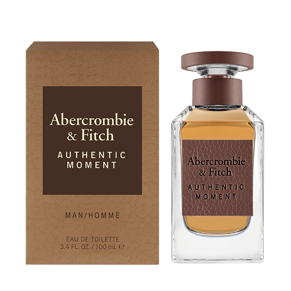 ABERCROMBIE &amp; FITCH-Authentic Moment Men Eau De Toilette 100ml Natural Spray