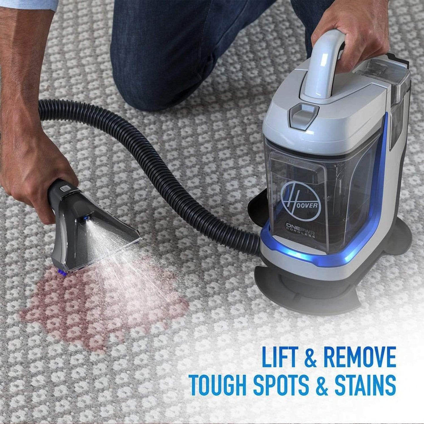 مكنسة كهربائية لاسلكية هوفر Onepwr Spotless Go - CLCW-MSME