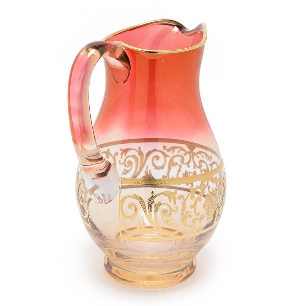 Combi Clarice Jug - Red and Amber, 38 c - G597Z-RED&AM/38C - Jashanmal Home