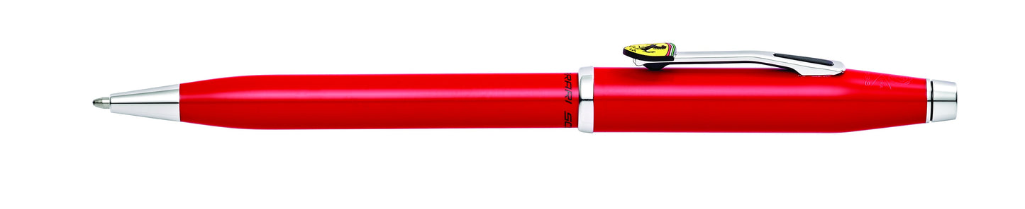 CROSS CENTURY II FERRARI GLOSSY ROSSO CORSA RED LACQUER BALLPOINT PEN FR0082WG-120