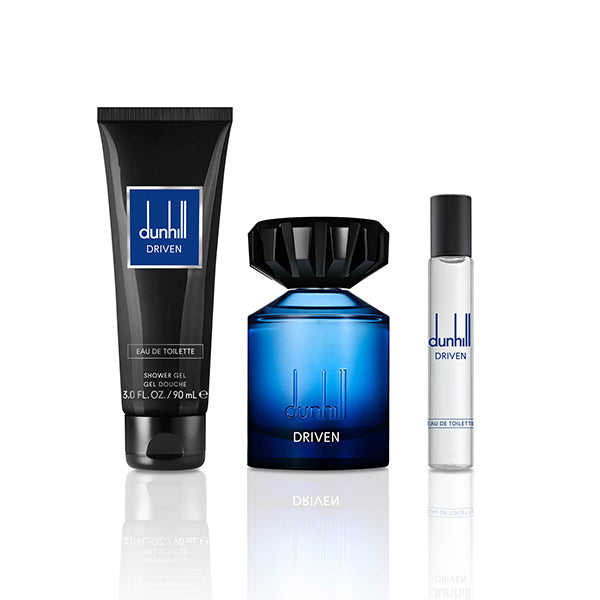 DUNHILL DRIVEN Eau De Toilette Gift Set (100ml EDT + 15ml EDT + 90ml Shower Gel)