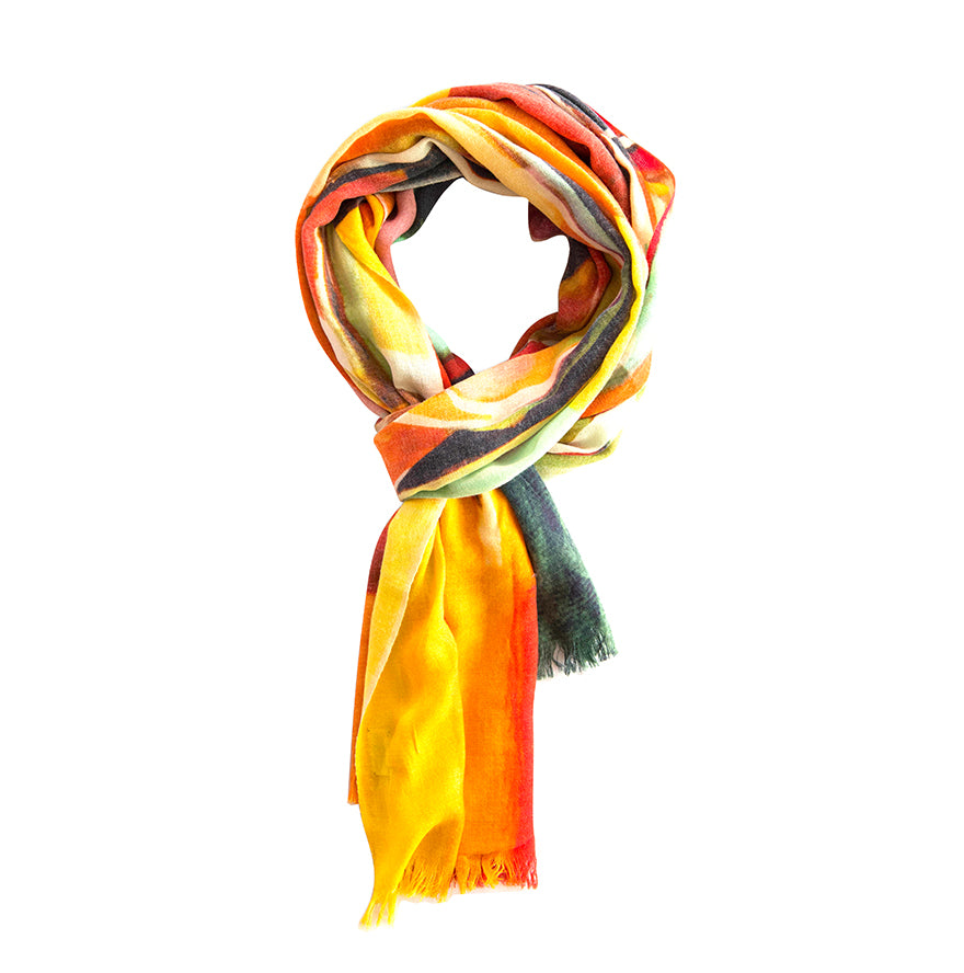 Ella Long 9Season Of Fall Pure Pashmina Wool Scarf - EISS18SCV013