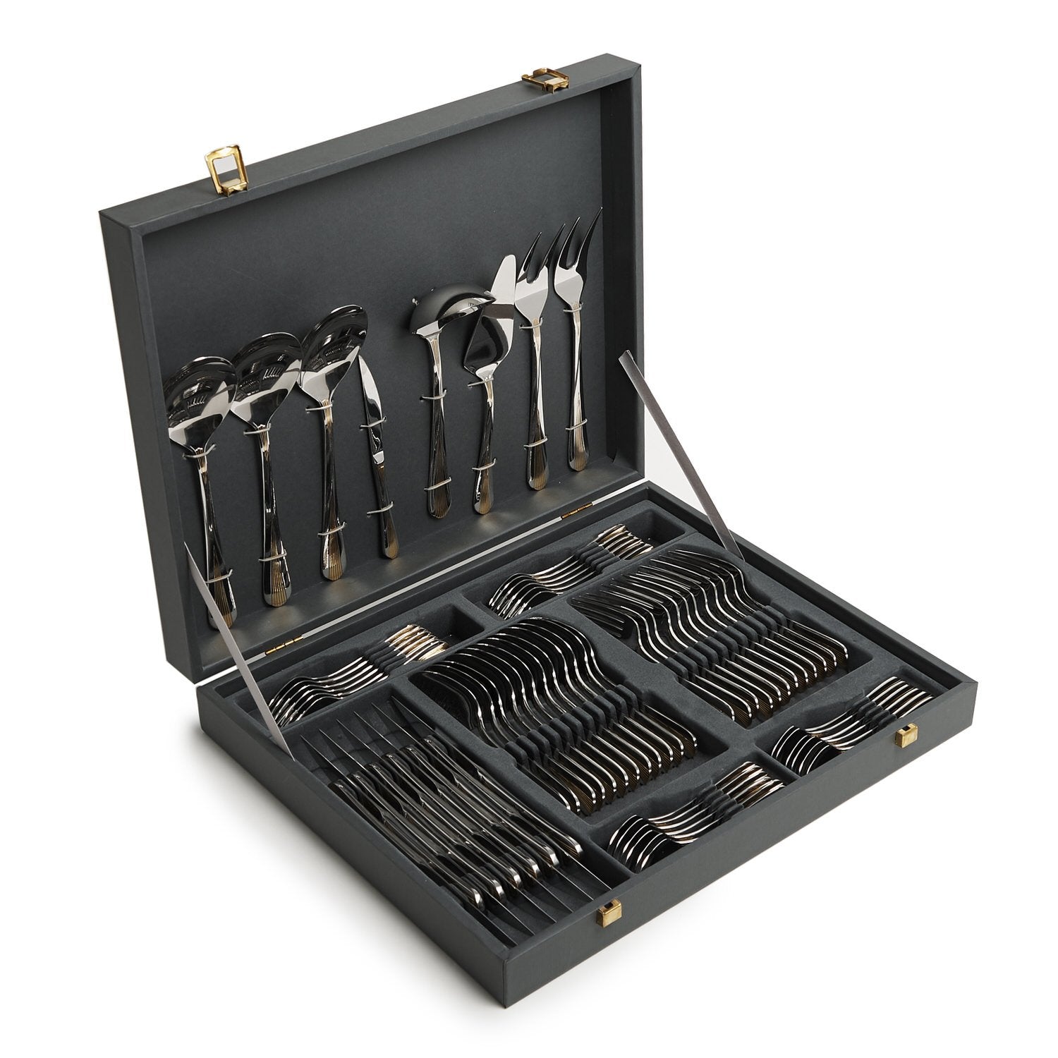 EAVAN ONE SIDE GOLDPLATED 68PC CUTLERY SET - GL225/GPBX - GL225/GPBX
