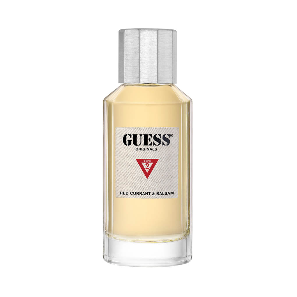 GUESS ORIGINALS TYPE 2 RED CURRANT AND BALSAM EAU DE TOILETTE 100ml NATURAL SPRAY