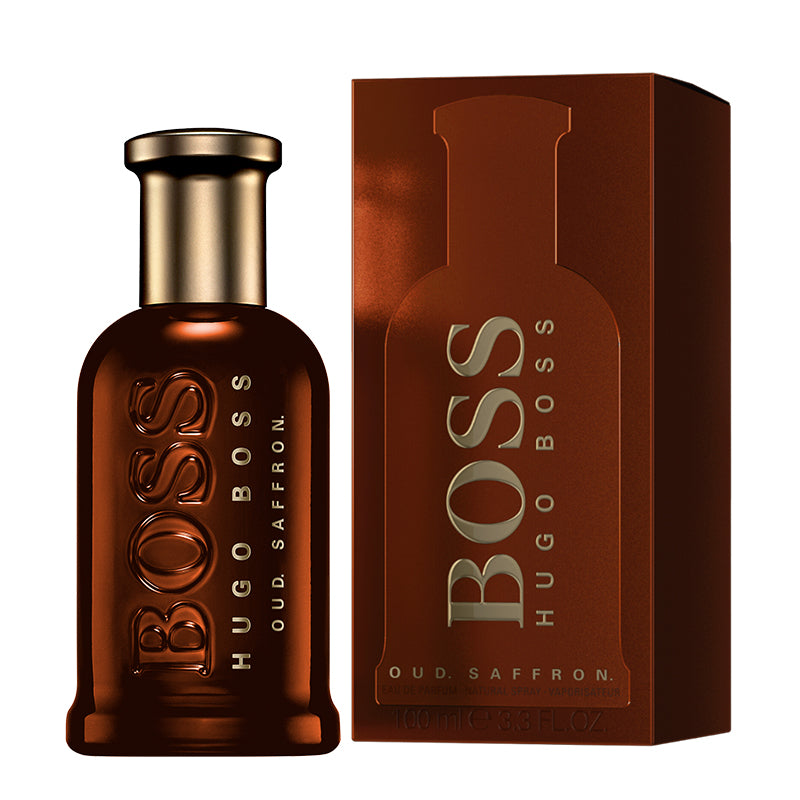 Boss Bottled Oud Saffron For Men Eau De Parfum 100Ml Jashanmal Bahrain