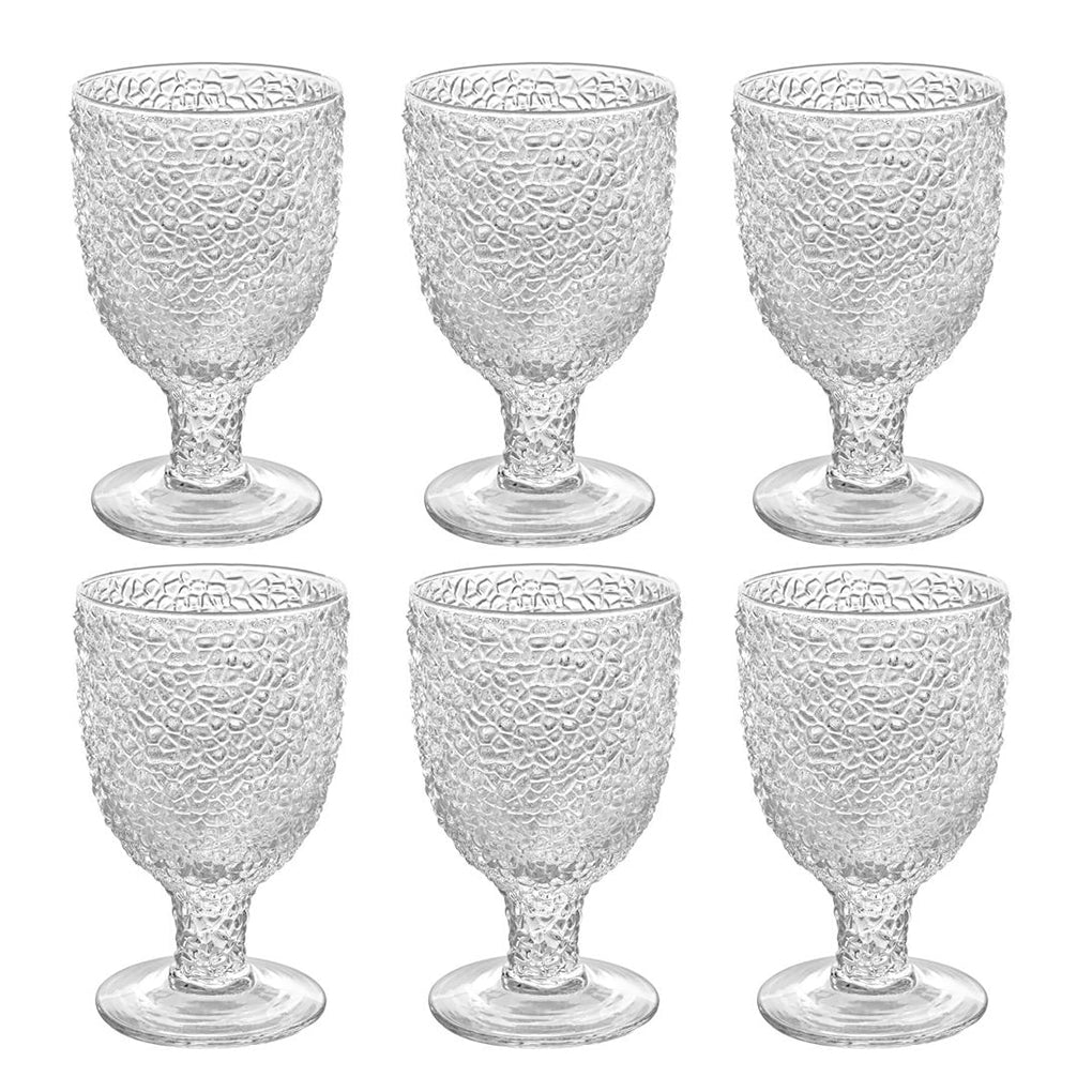 SPECIAL SET 6 GOBLET CLEAR CL.30