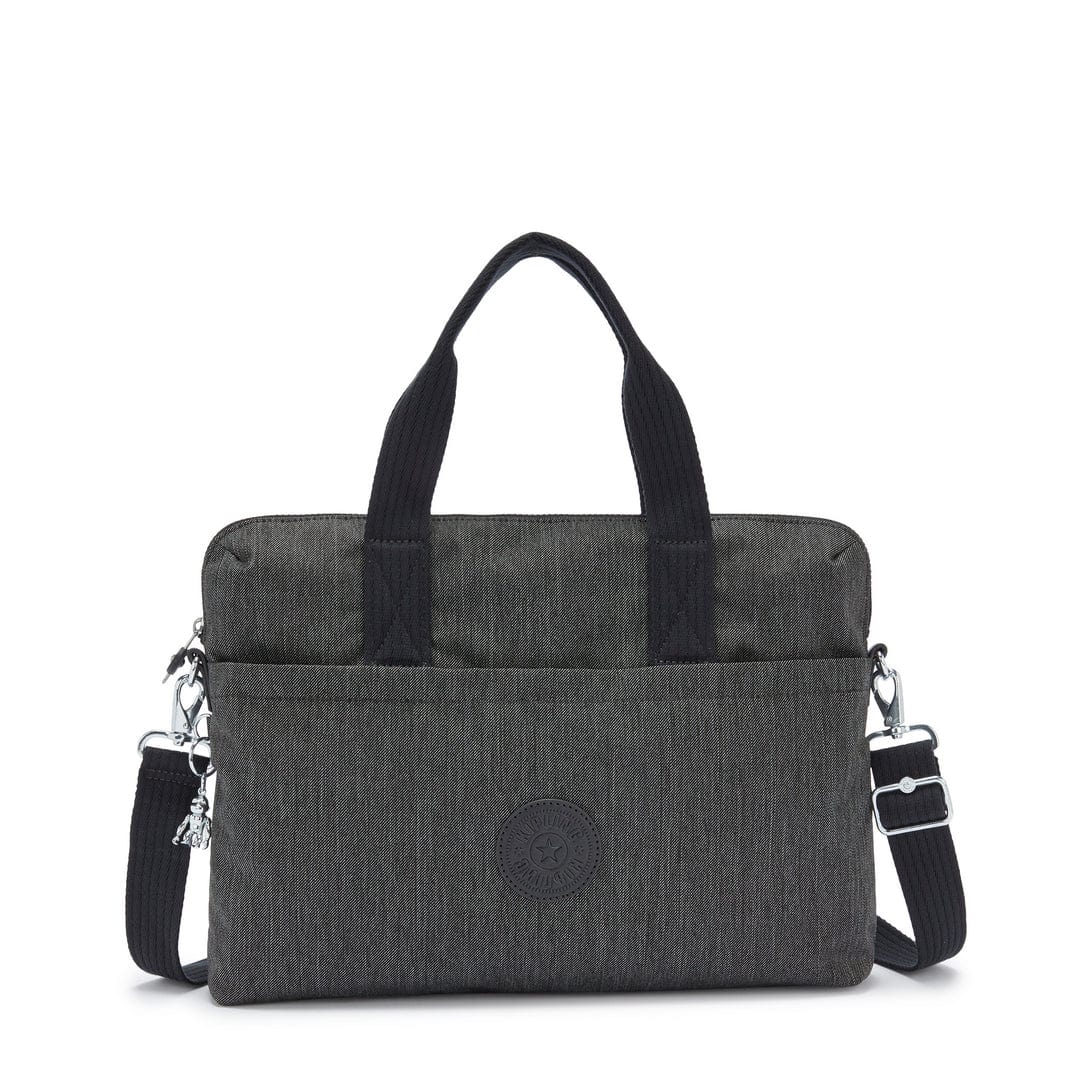 KIPLING-ELSIL-Working Bag (With Removable Shoulderstrap)-Black Peppery-I3620-78S
