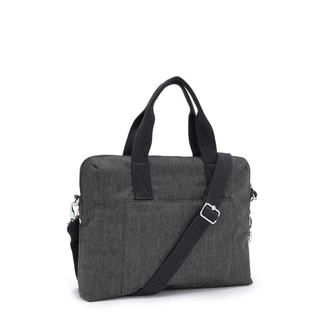 KIPLING-ELSIL-حقيبة عمل (بحزام كتف قابل للإزالة)-أسود فلفلي-I3620-78S