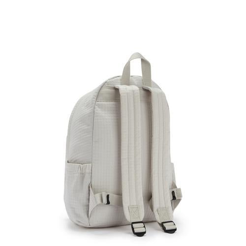KIPLING-Delia-حقيبة ظهر متوسطة الحجم-Coca Cola White Bone-I5032-W72 - I5032-W72