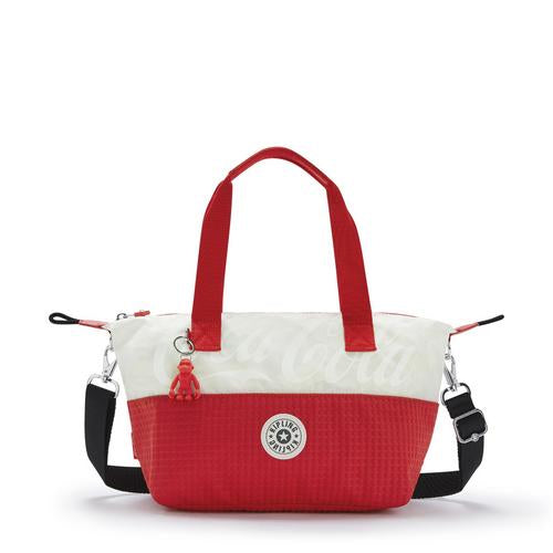 KIPLING-Art Mini-Mini Tote with Adjustable Shoulder Strap-Coca Cola Wild Red-I6656-0EV - I6656-0EV