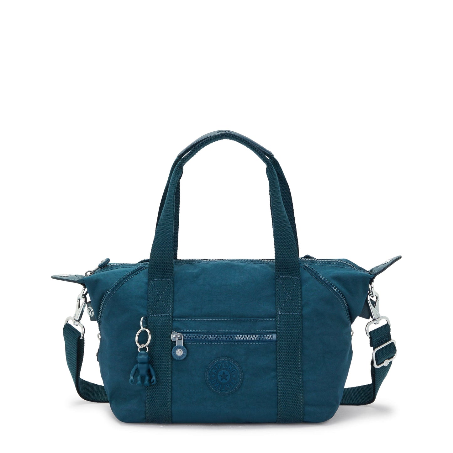 Kipling-Art Mini-Small Handbag (With Removable Shoulderstrap)-Cosmic Emerald-01327-5Hc