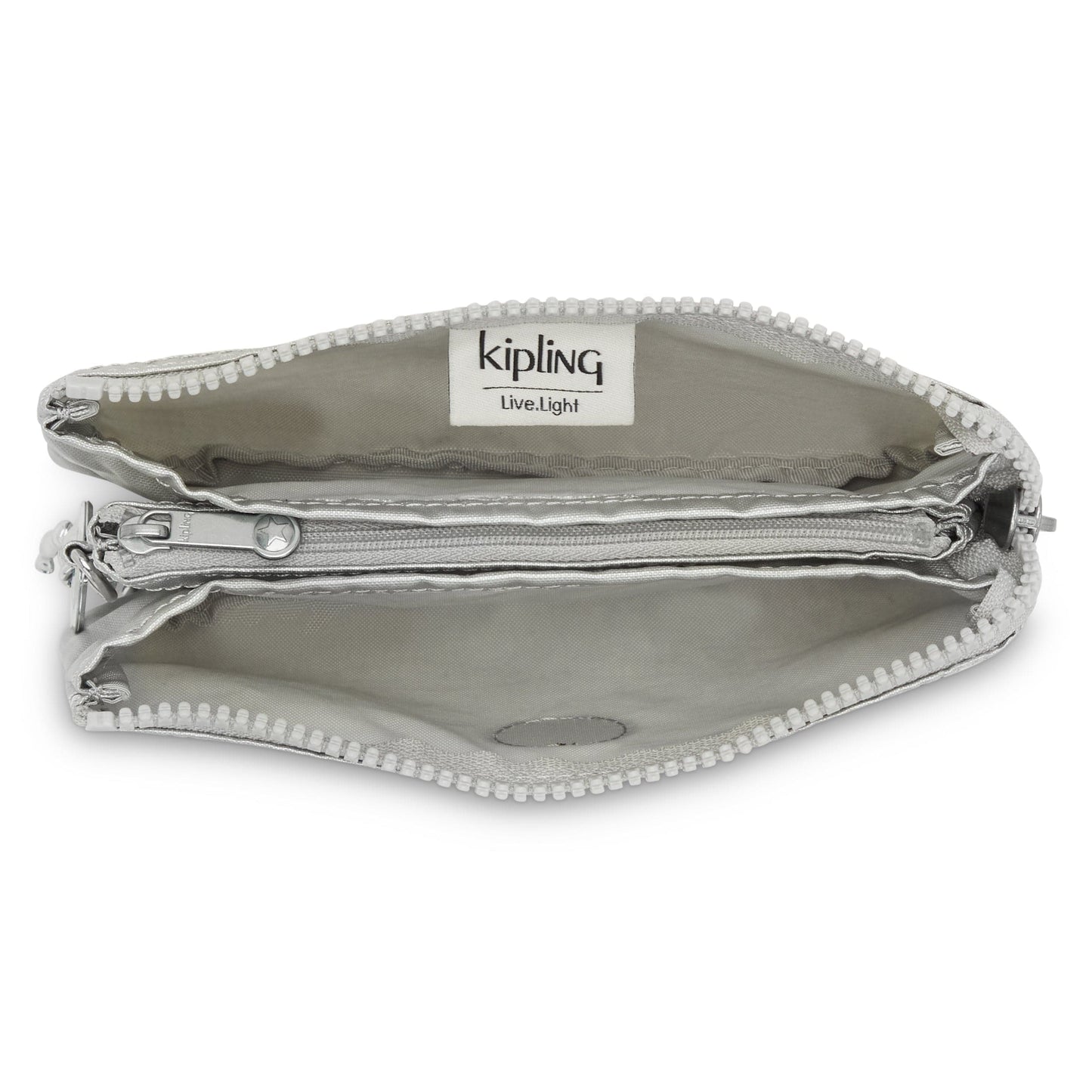 KIPLING-Creativity L-Large wallet-Bright Metallic-13093-QD7