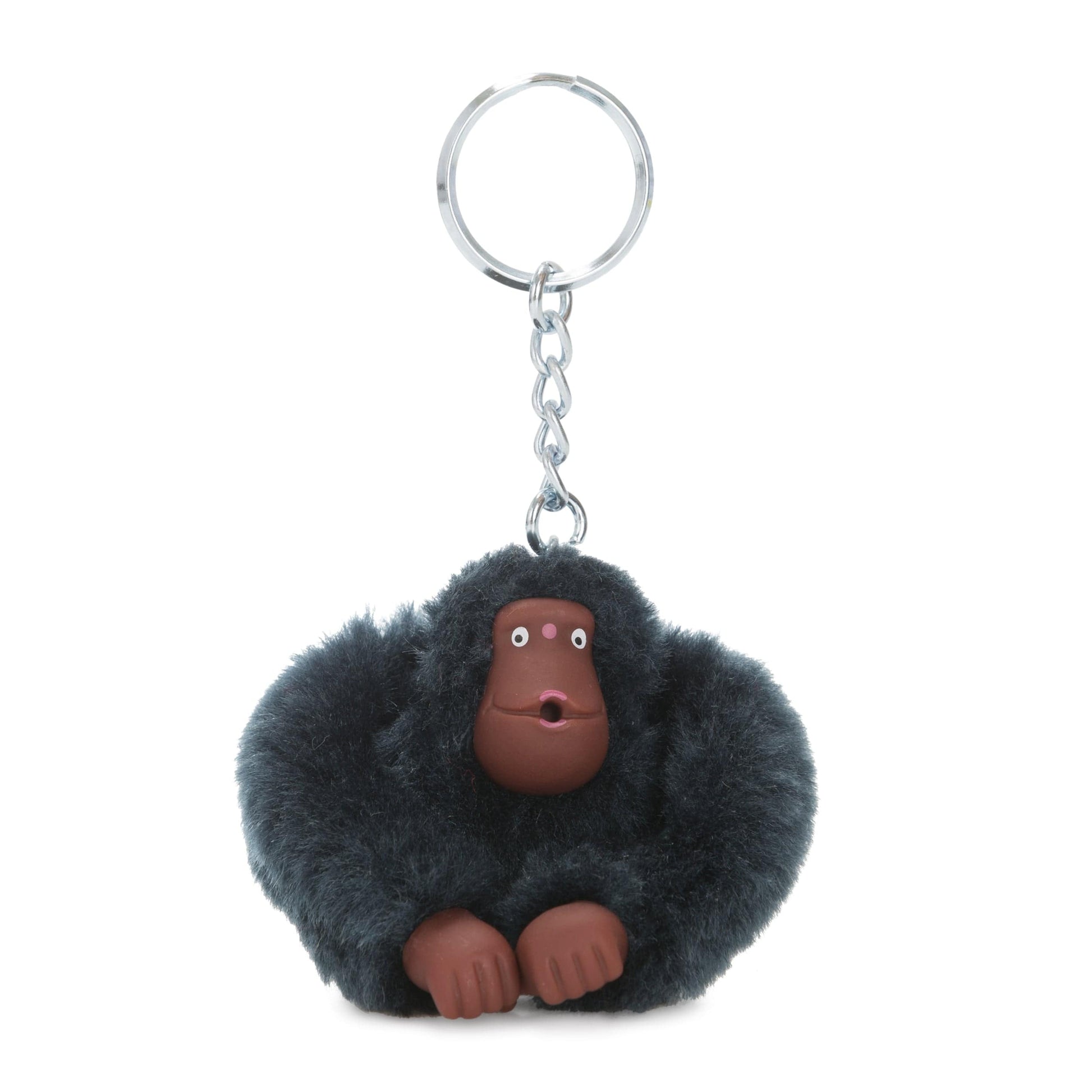 Kipling-Monkeyclip S Single-Small Monkey Keyhangers-True Blue Tonal-16474-4Dx