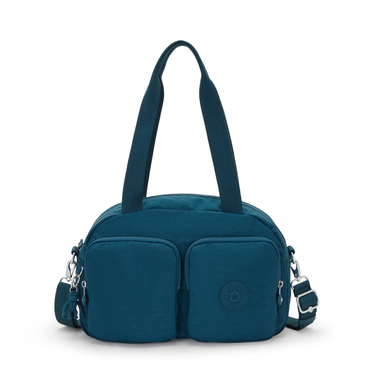 Kipling-Cool Defea-Medium Shoulderbag (With Removable Shoulderstrap)-Cosmic Emerald-I2849-5Hc