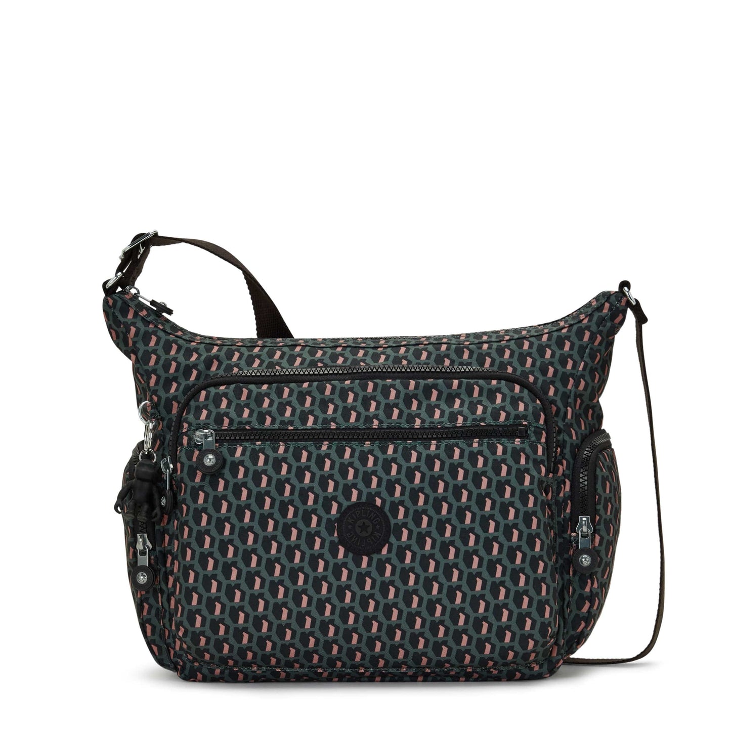 KIPLING-Gabbie-Medium Crossbody-3D K Pink-I3186-E1A