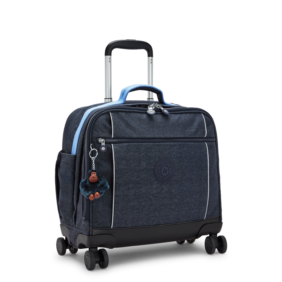 KIPLING-New Storia-حقيبة كبيرة بعجلات-True Bl Glitter-I3767-U18
