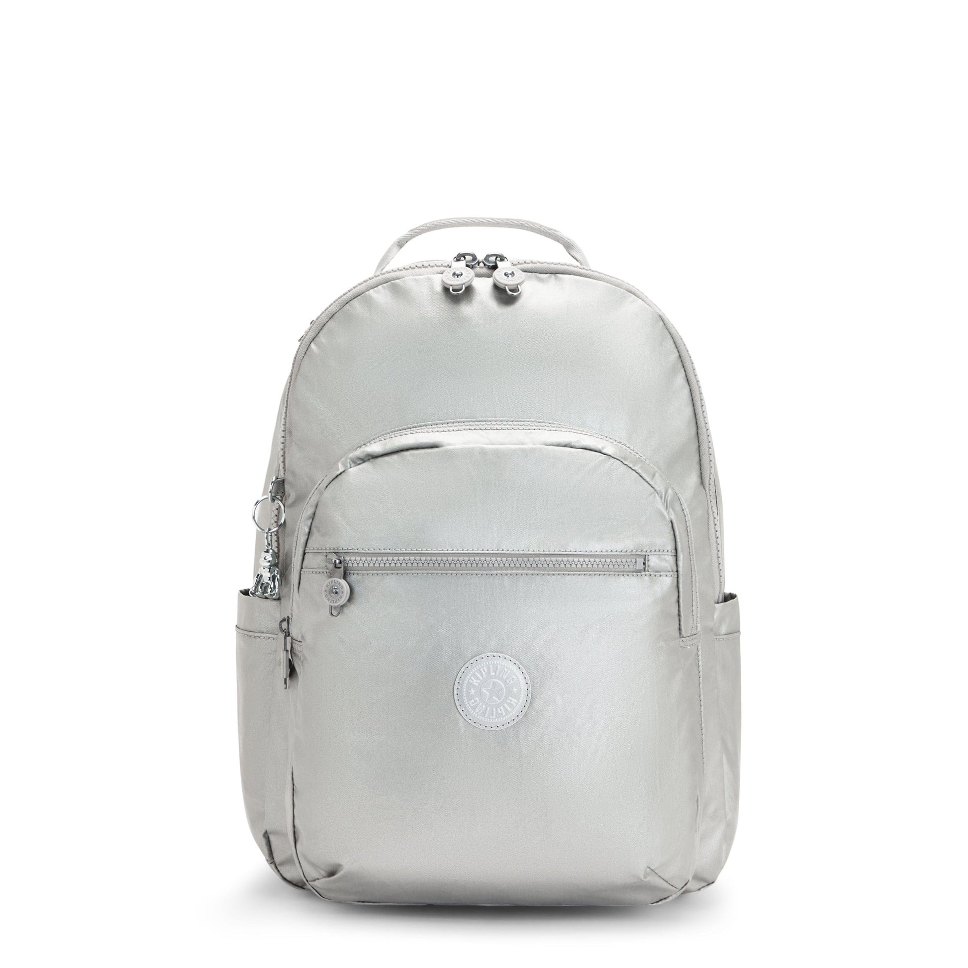 KIPLING-Seoul-Large Backpack-Bright Metallic-I4034-QD7