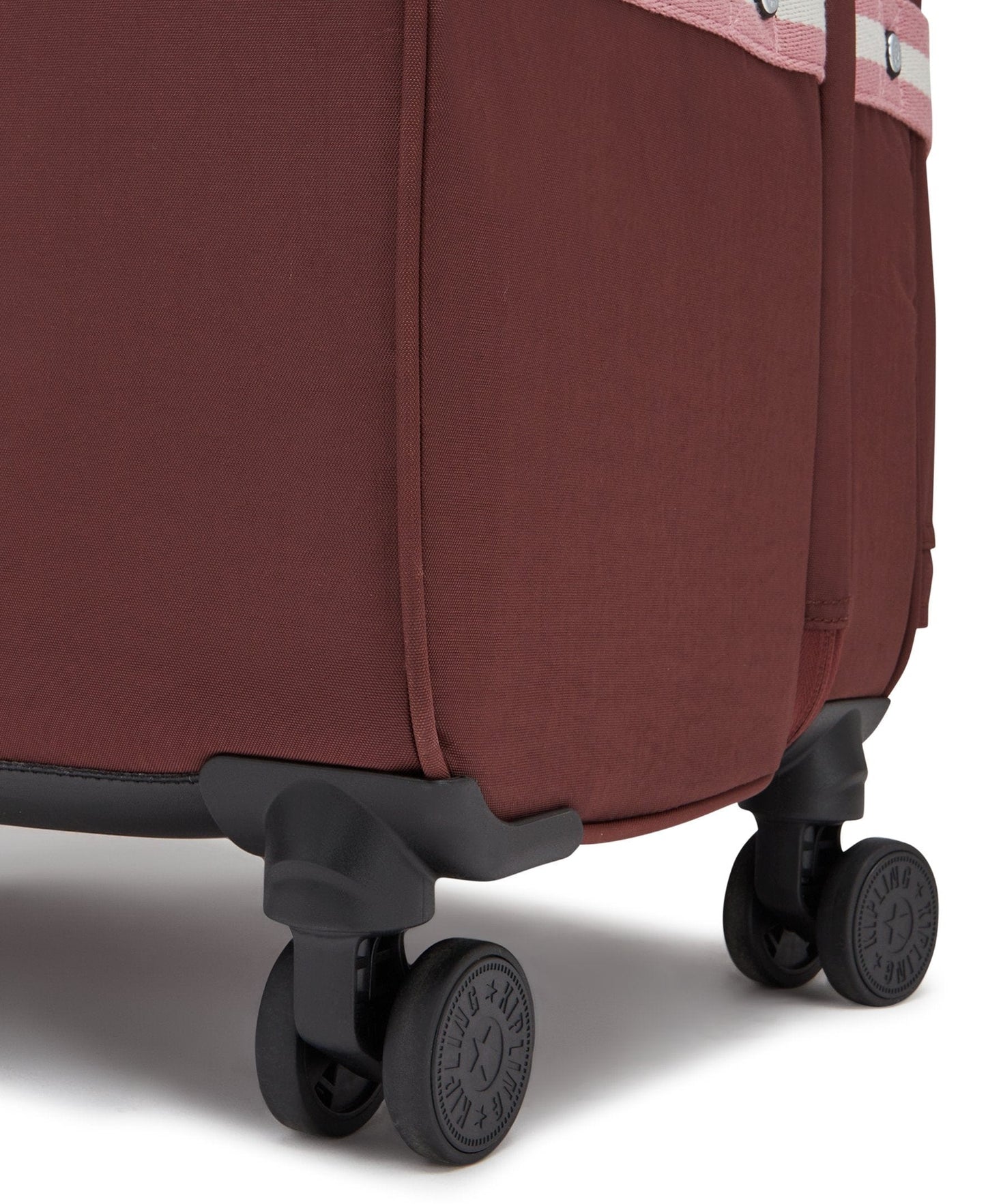KIPLING-Spontaneous L-Large Wheeled luggage-Mahogany Bl-I4193-Z00