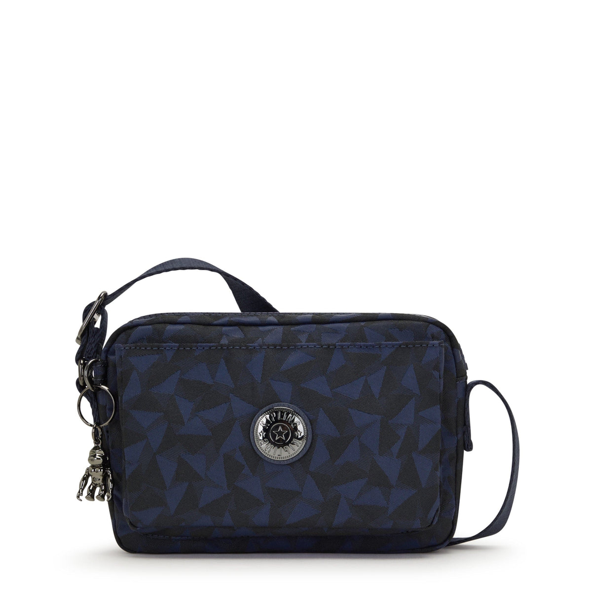 KIPLING-Abanu-Small Crossbody-Endless Navy Jacquard-I4243-3QA