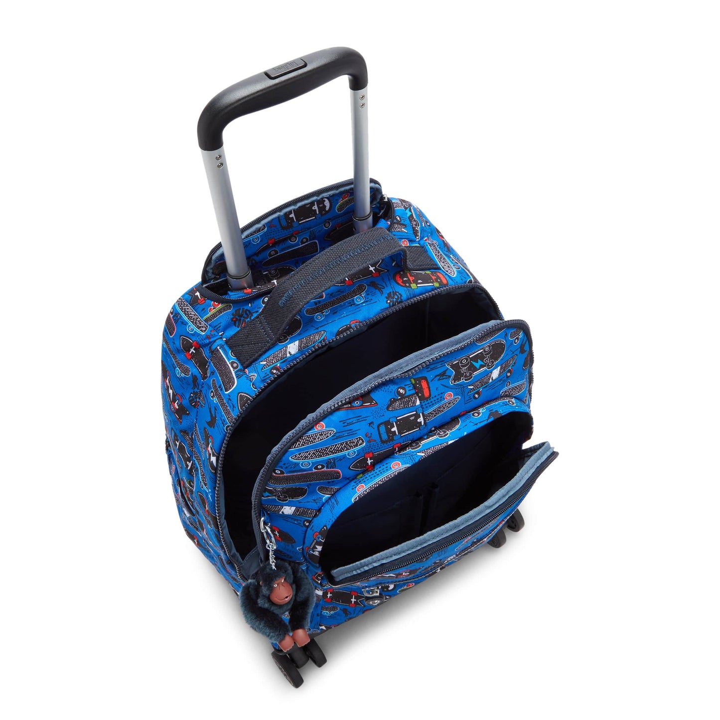 KIPLING-New Zea-حقيبة ظهر كبيرة بعجلات (مع حماية للكمبيوتر المحمول)-New Scate Prt S-I4674-Y35