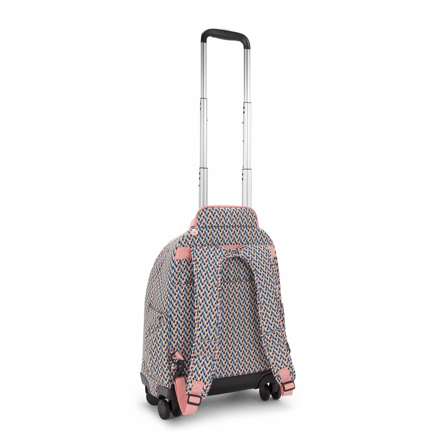 KIPLING-New Zea-حقيبة ظهر كبيرة بعجلات (مع حماية للكمبيوتر المحمول)-Girly Geo-I4674-Z84