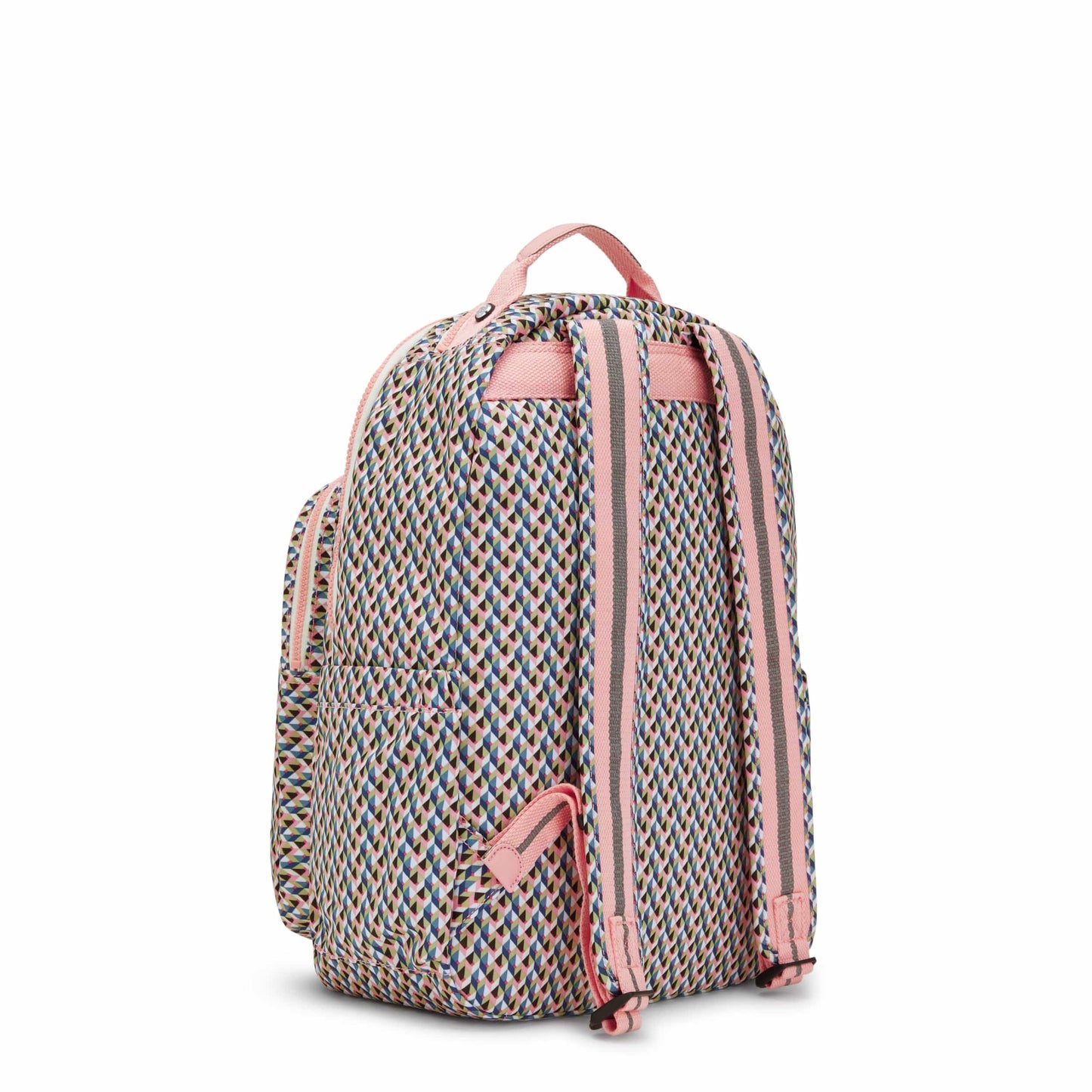 KIPLING-Seoul-LARGE BACKPACK-Girly Geo-I4851-Z84