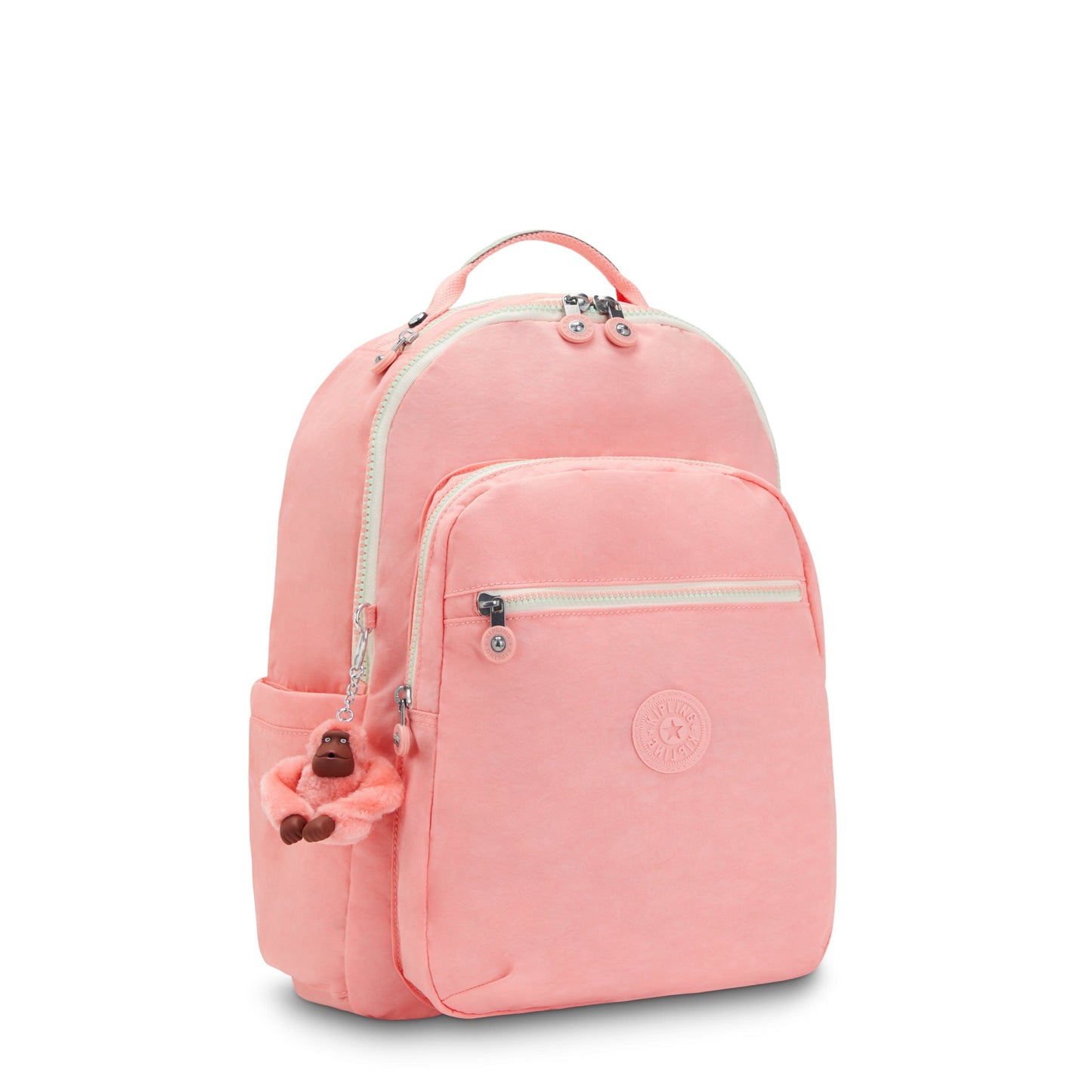 KIPLING-Seoul-Large Backpack-Pink Candy C-I5140-R36