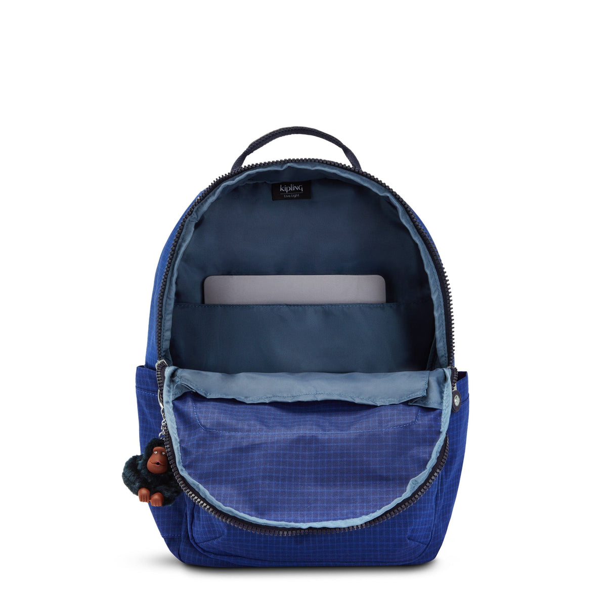 KIPLING-Seoul-Large Backpack-Worker Blue Rs-I5179-P18