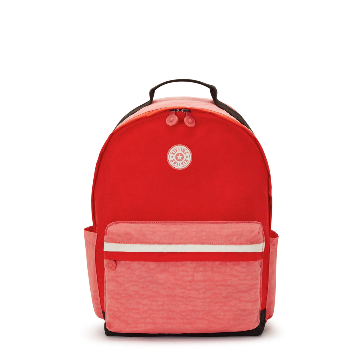 KIPLING-Damien L-Large Backpack-Tango Pink Block-I5285-S7M