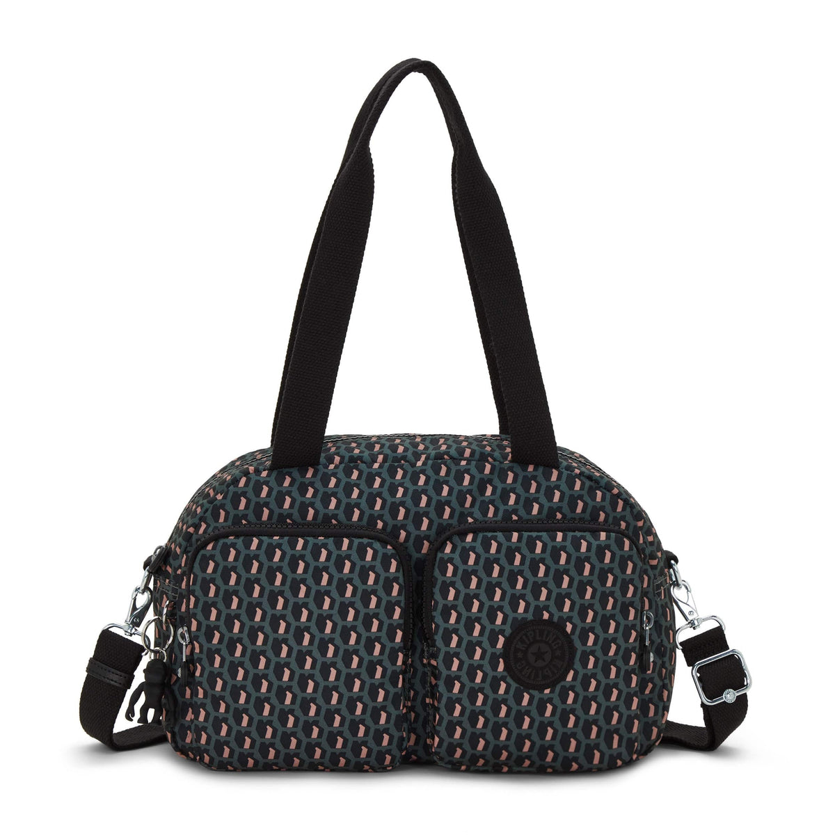 KIPLING-Cool Defea-Medium Shoulderbag (With Removable Shoulderstrap)-3D K Pink-I5479-E1A
