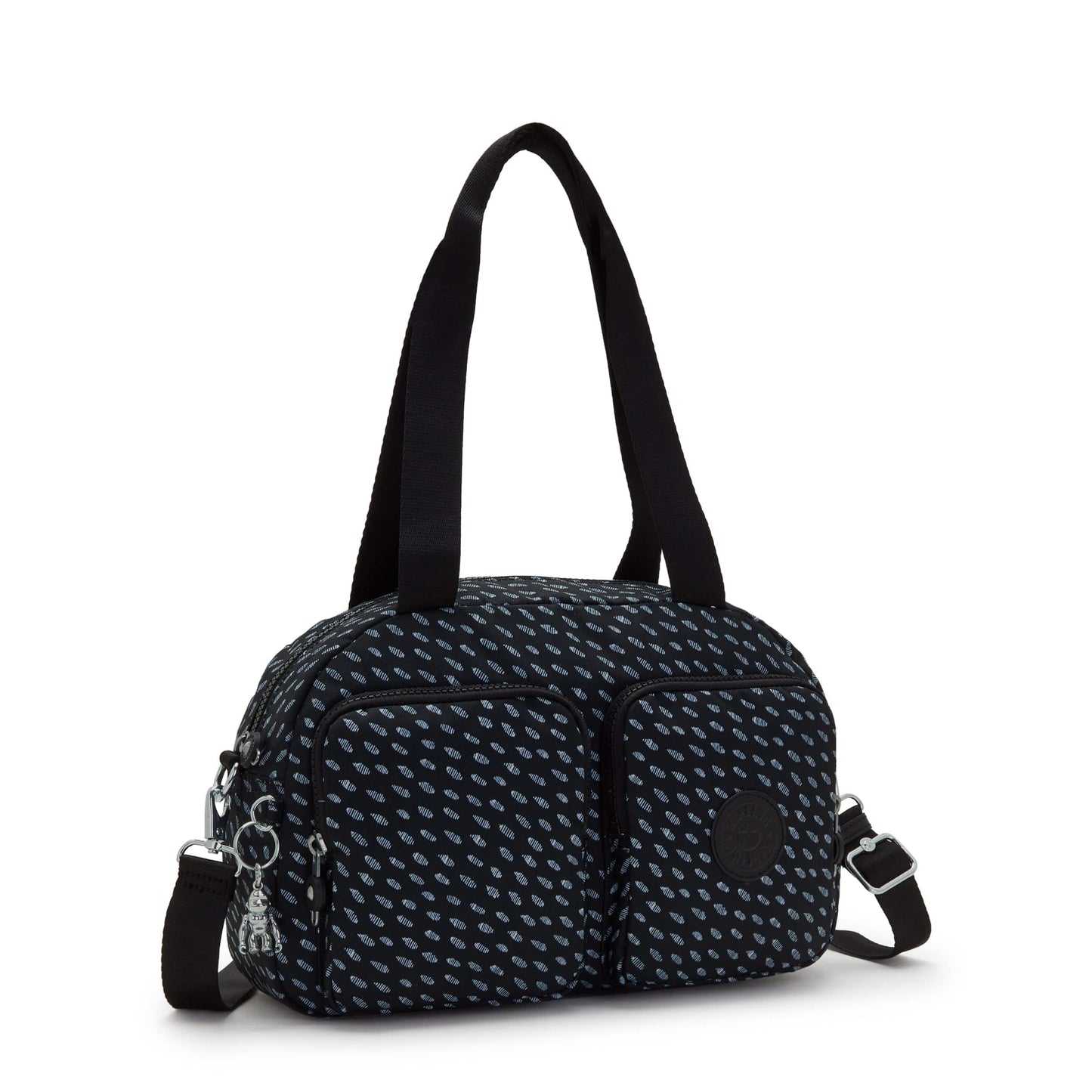 KIPLING-Cool Defea-حقيبة كتف متوسطة الحجم (بحزام كتف قابل للإزالة)-Ultimate Dots-I5479-R87