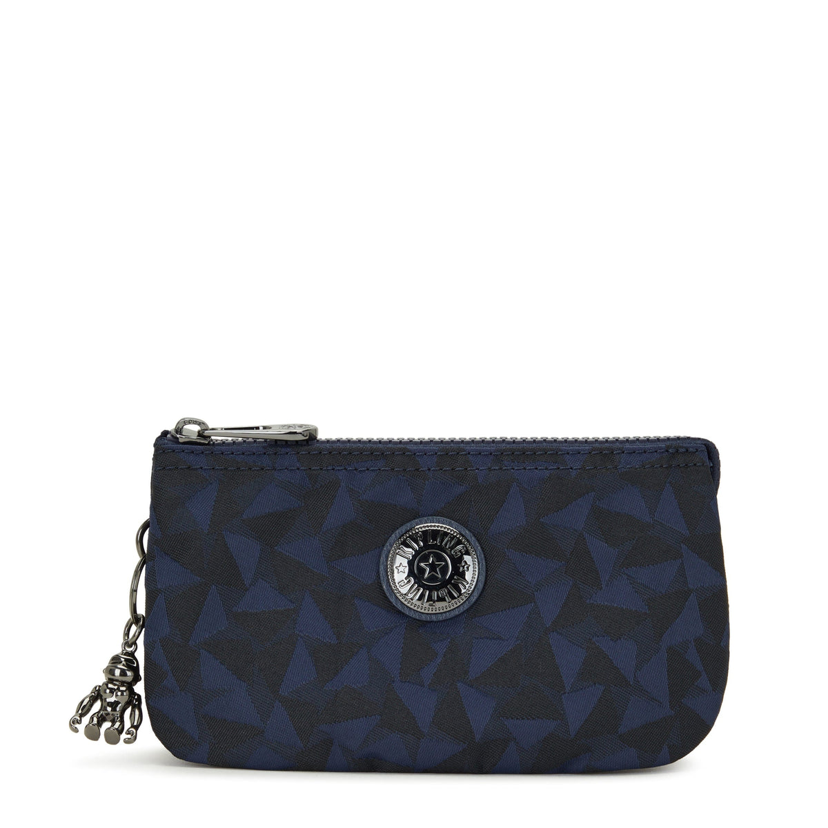 KIPLING-Creativity L-Large Purse-Endless Navy Jacquard-I5688-3QA