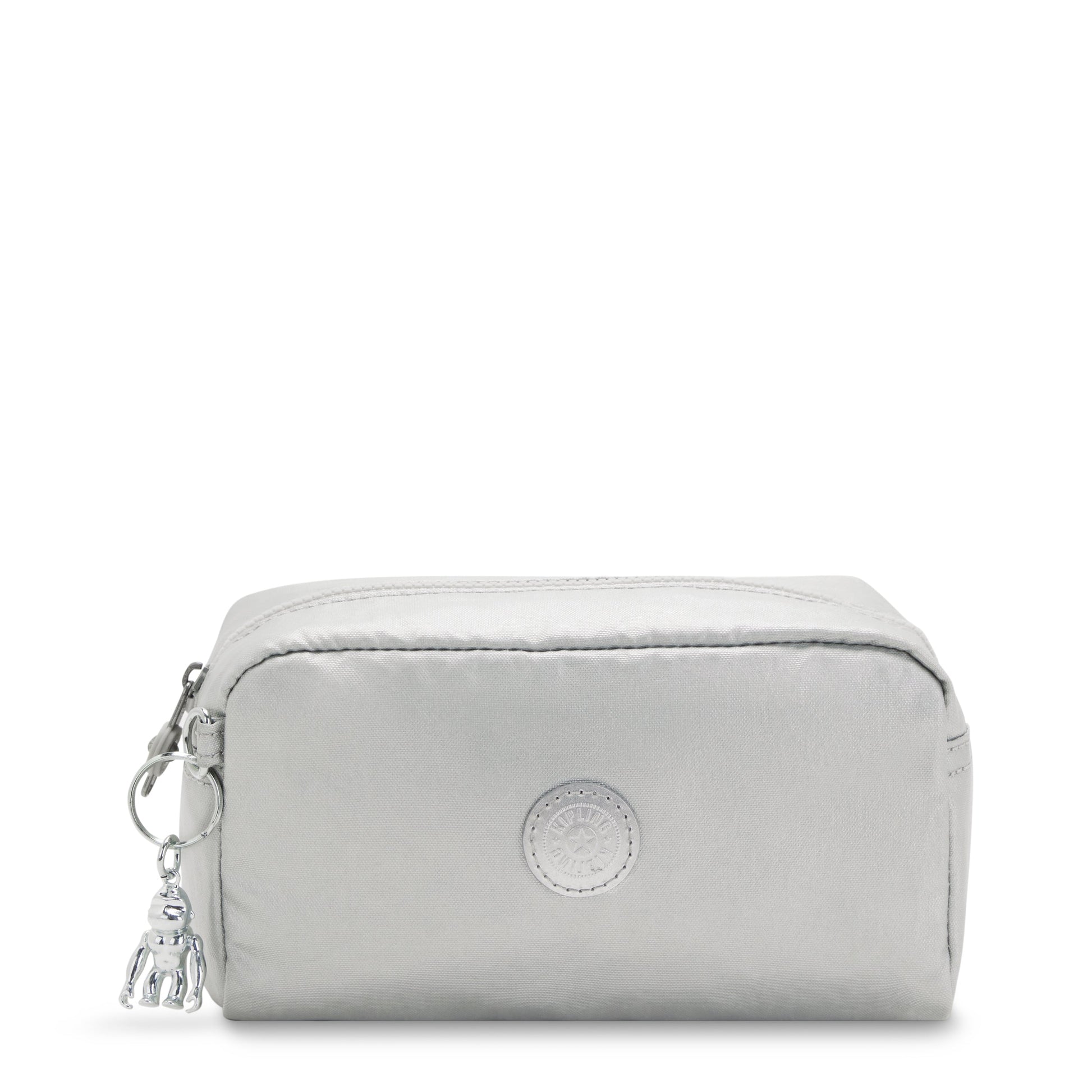KIPLING-Gleam-Medium pouch-Bright Metallic-I7192-QD7