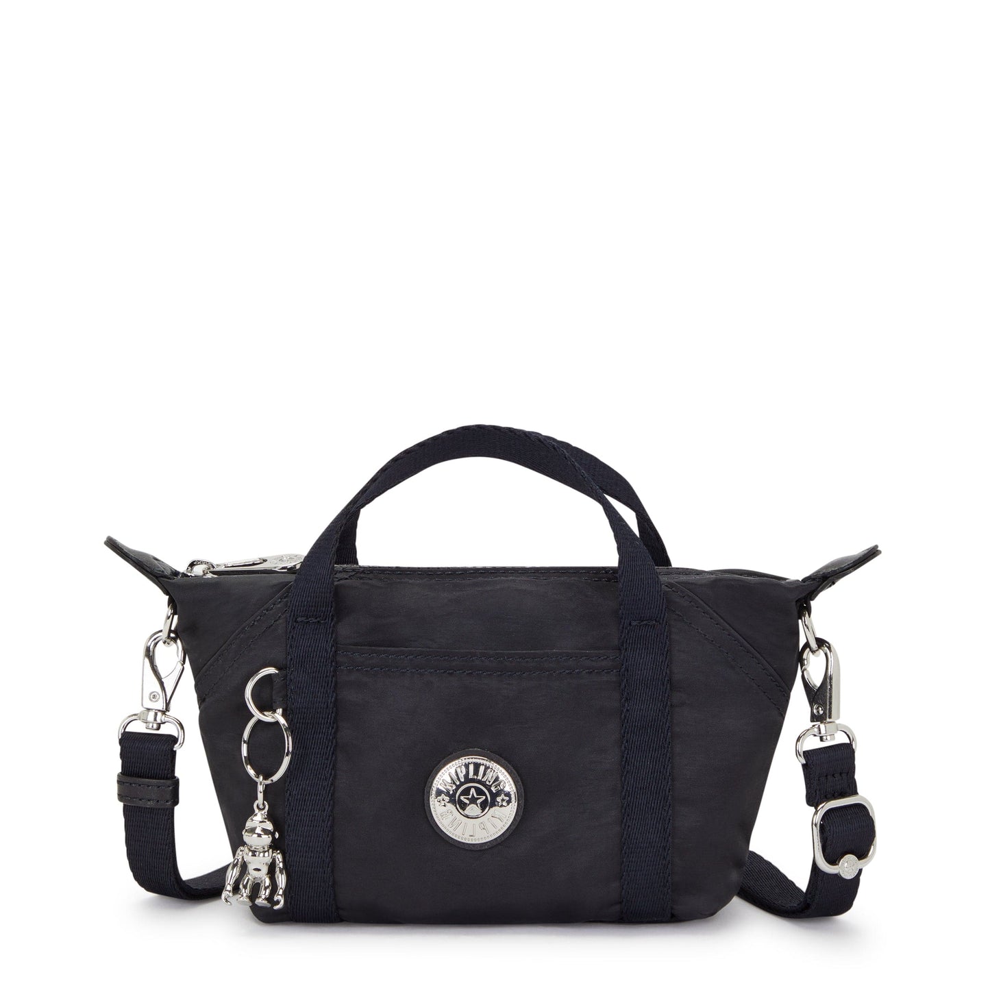 Kipling-Art Compact-Small Crossbody (With Removable Shoulderstrap)-Nocturnal Satin-I7492-8Ea