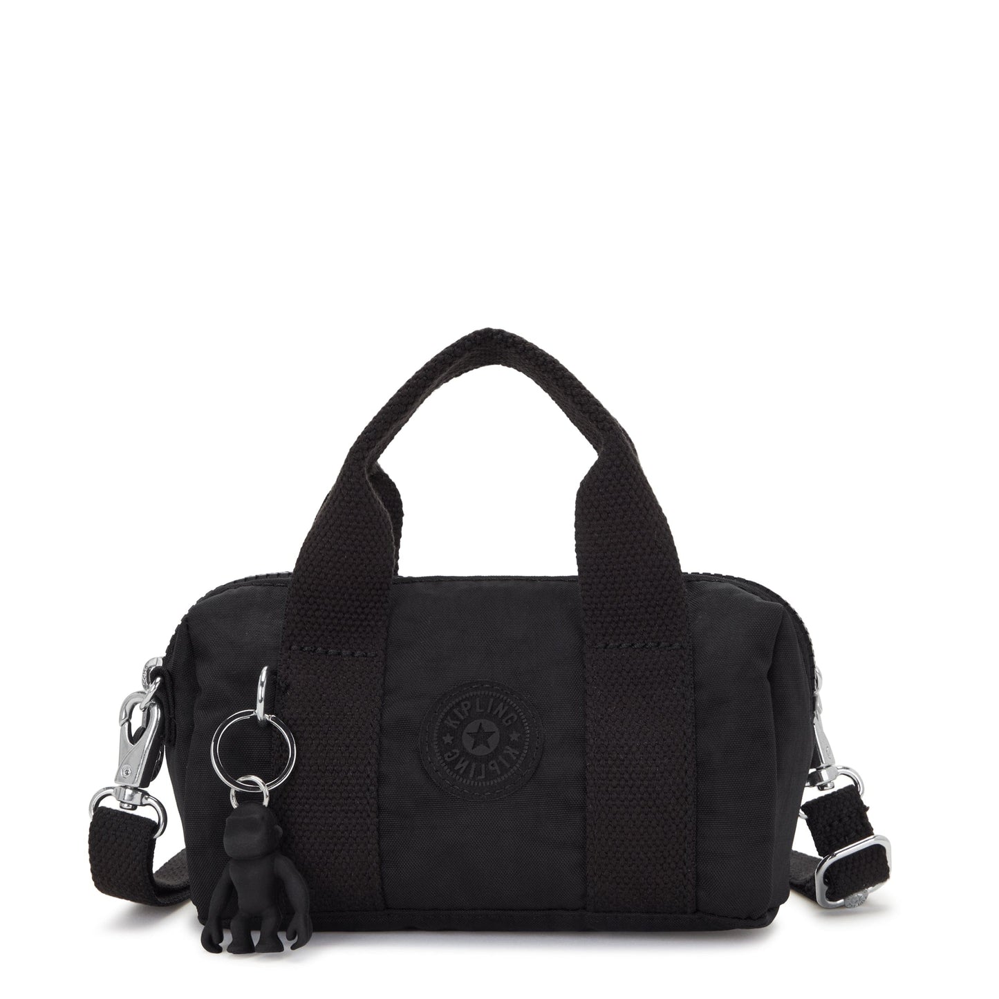 KIPLING-Bina Mini-Small Handbag (With Detatchable Straps)-Black Noir-I7614-P39