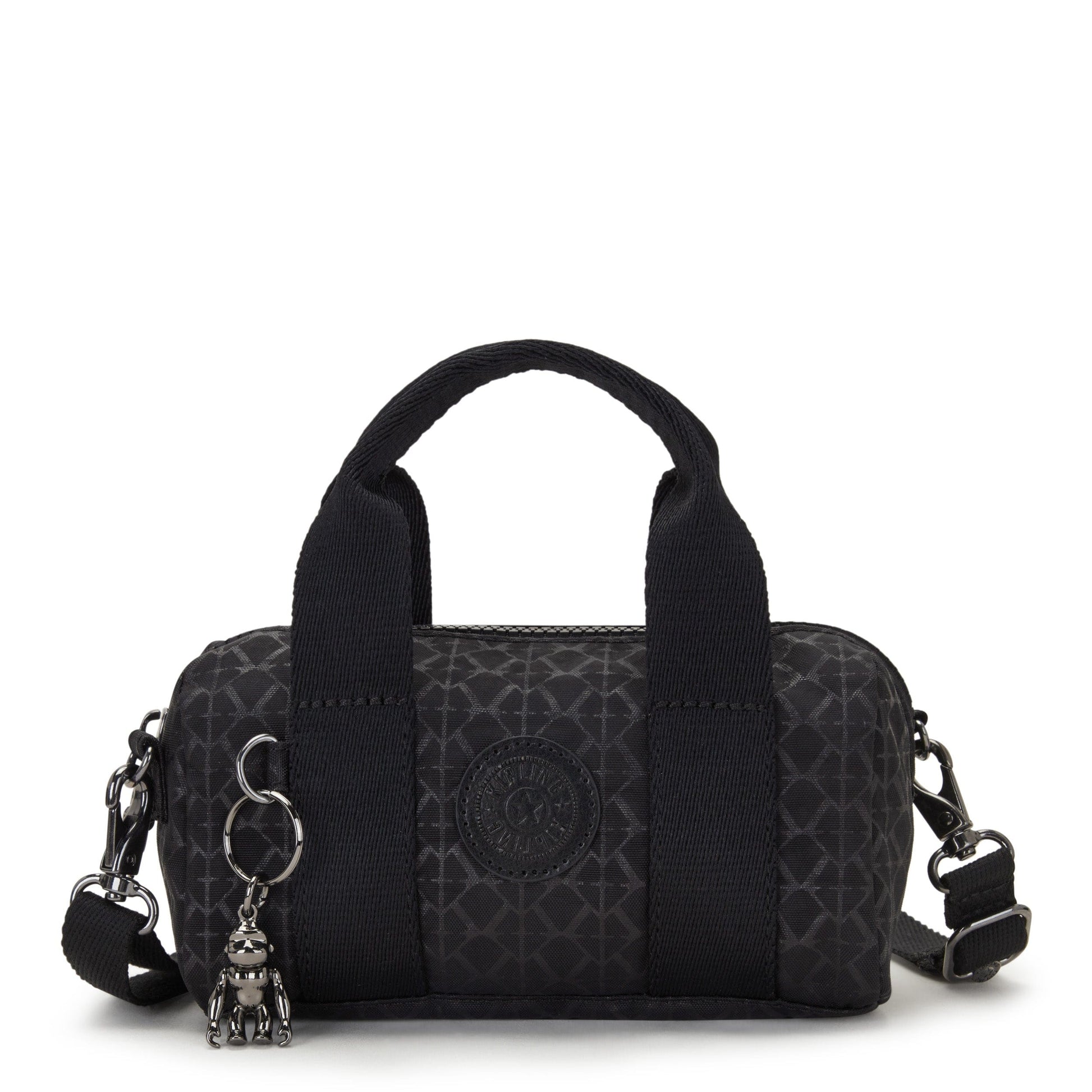 KIPLING-Bina Mini-Small Handbag (With Detatchable Straps)-Signature Emb-I7837-K59