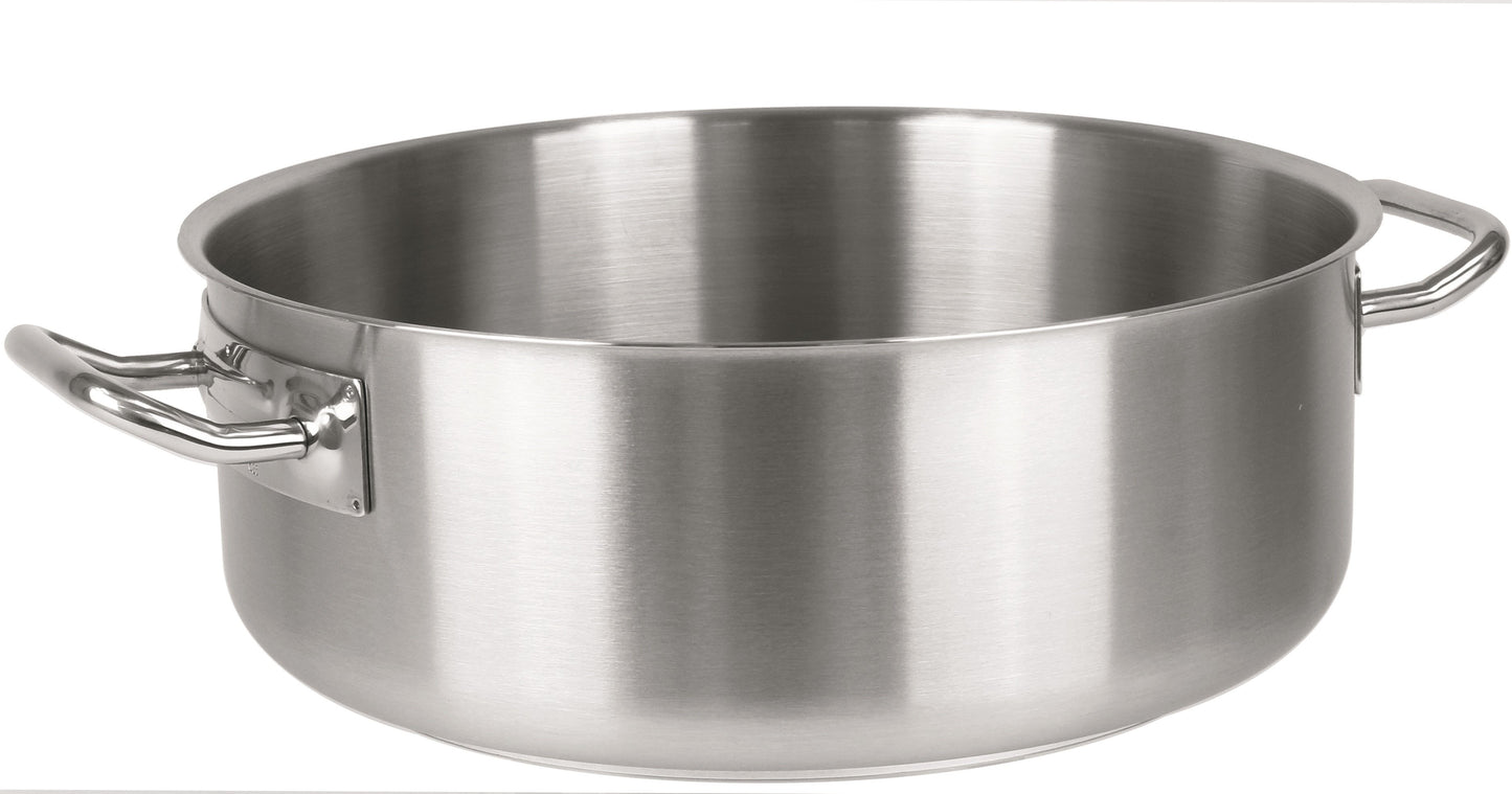 Cristel Sas Castel Pro Stainless Steel Stewpan and Stockpot Set with Lids - 36 cm - R36SK-M36SKK36I - Jashanmal Home