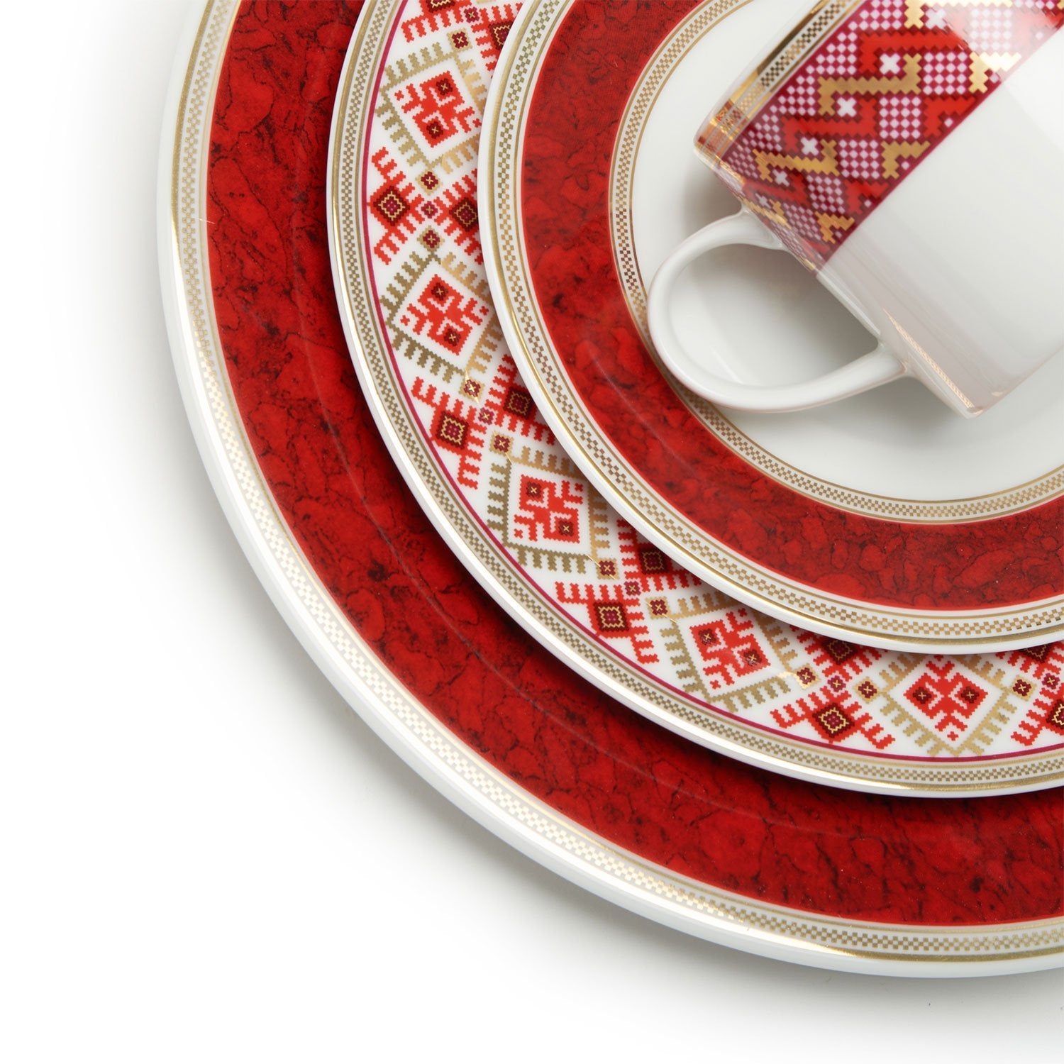 NATALIE 59PC DINNER SET - NTAL-59DS