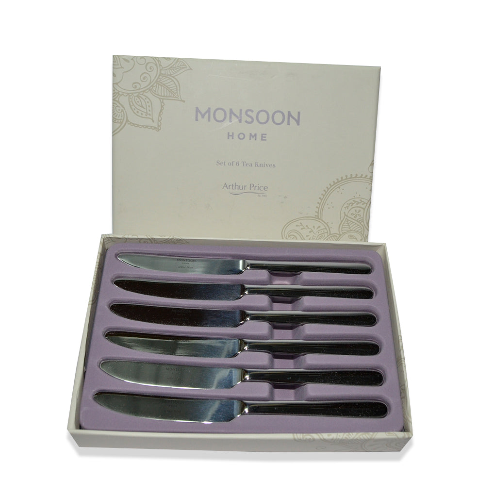 ARTHUR PRICE 6 TEA KNIVES