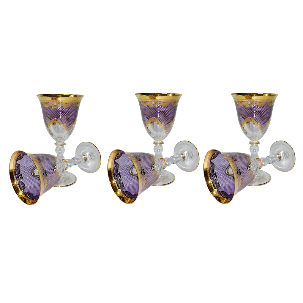 COMBI ALYSSA VIO 6-PC SET SMALL GOBLET 190ML