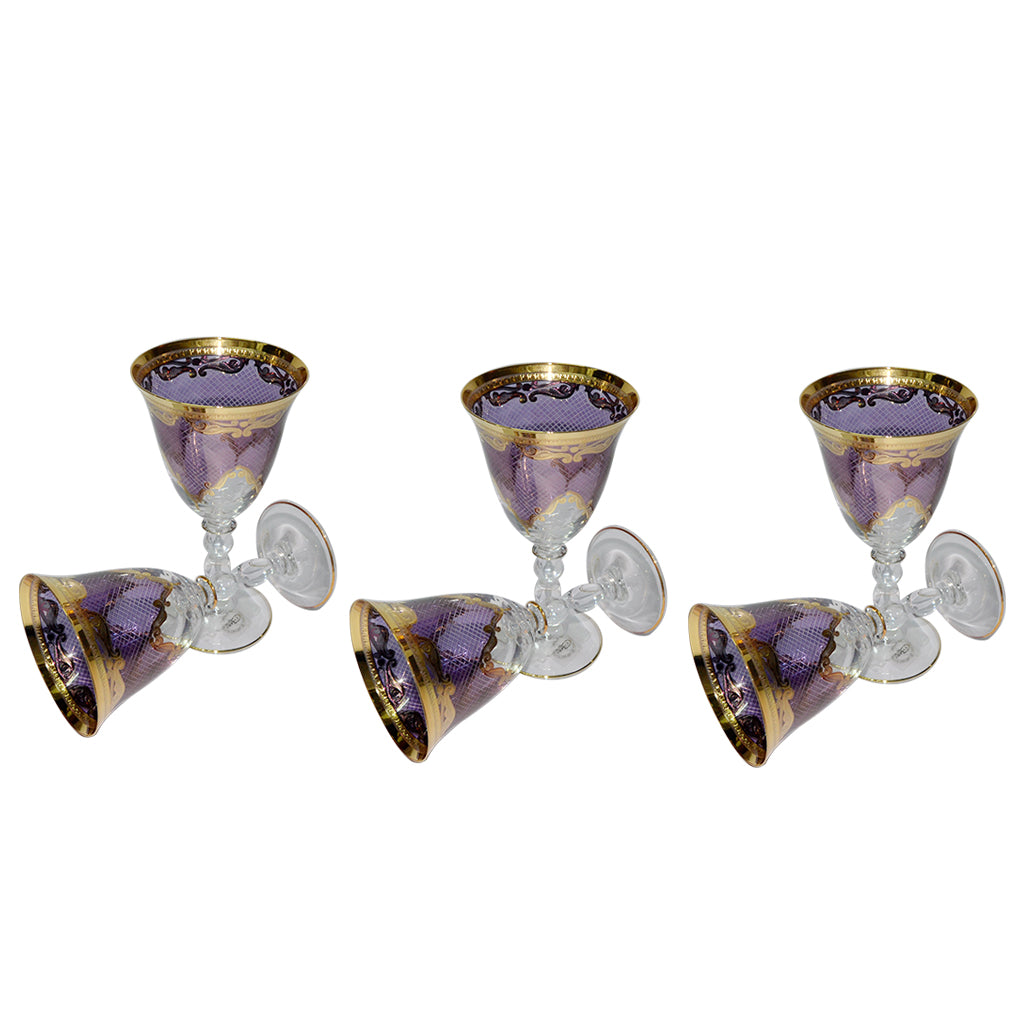 COMBI ALYSSA VIO 6PC SET LARGE GOBLET 260ML